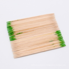 Оптовая натуральные 2,0 * 65 мм бамбуковые зубочистки со вкусом мяты зубочистки